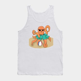 Octopus Beach Day Tank Top